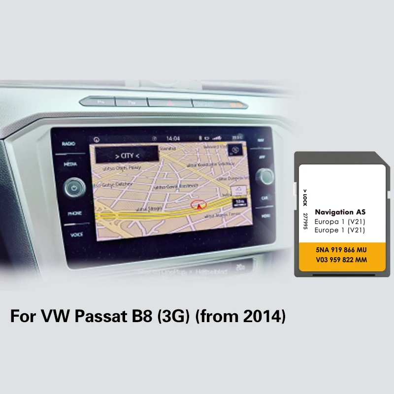 for VW Passat B8 (3G) from 2014 Sat Nav 32GB Map Navigation Spain UK EU Poland Car SD Card
for VW Passat B8 (3G) from 2014 Sat Nav 32GB Map Navigation Spain UK EU Poland Car SD Card