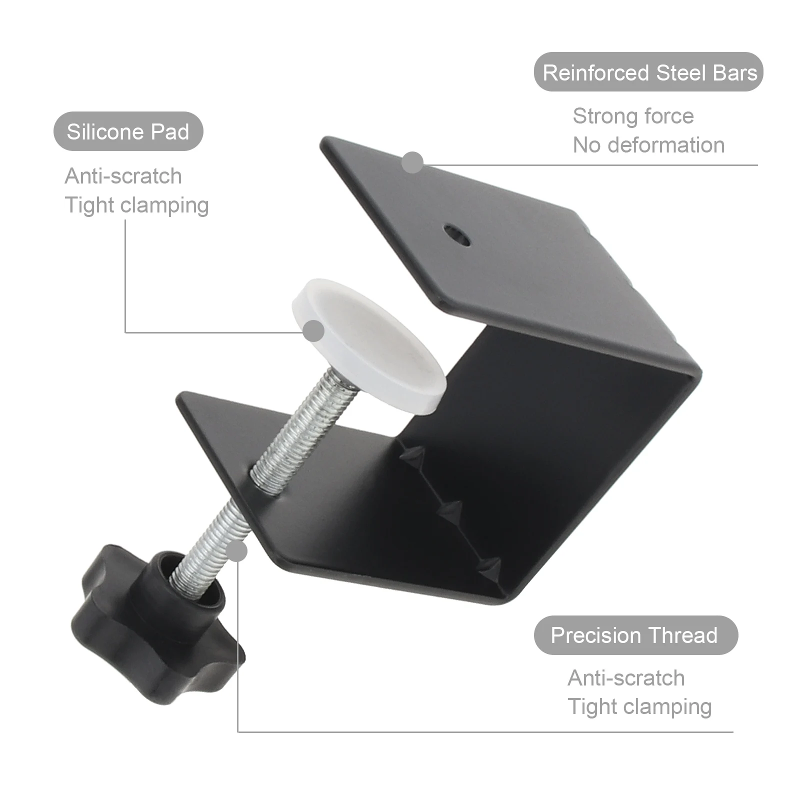 4pcs Drawer Fixed Clip Front Panel Installation Clamp Cabinet Hardware Jig U Clamps with Big Silicone Protective Pad
4pcs Drawer Fixed Clip Front Panel Installation Clamp Cabinet Hardware Jig U Clamps with Big Silicone Protective Pad