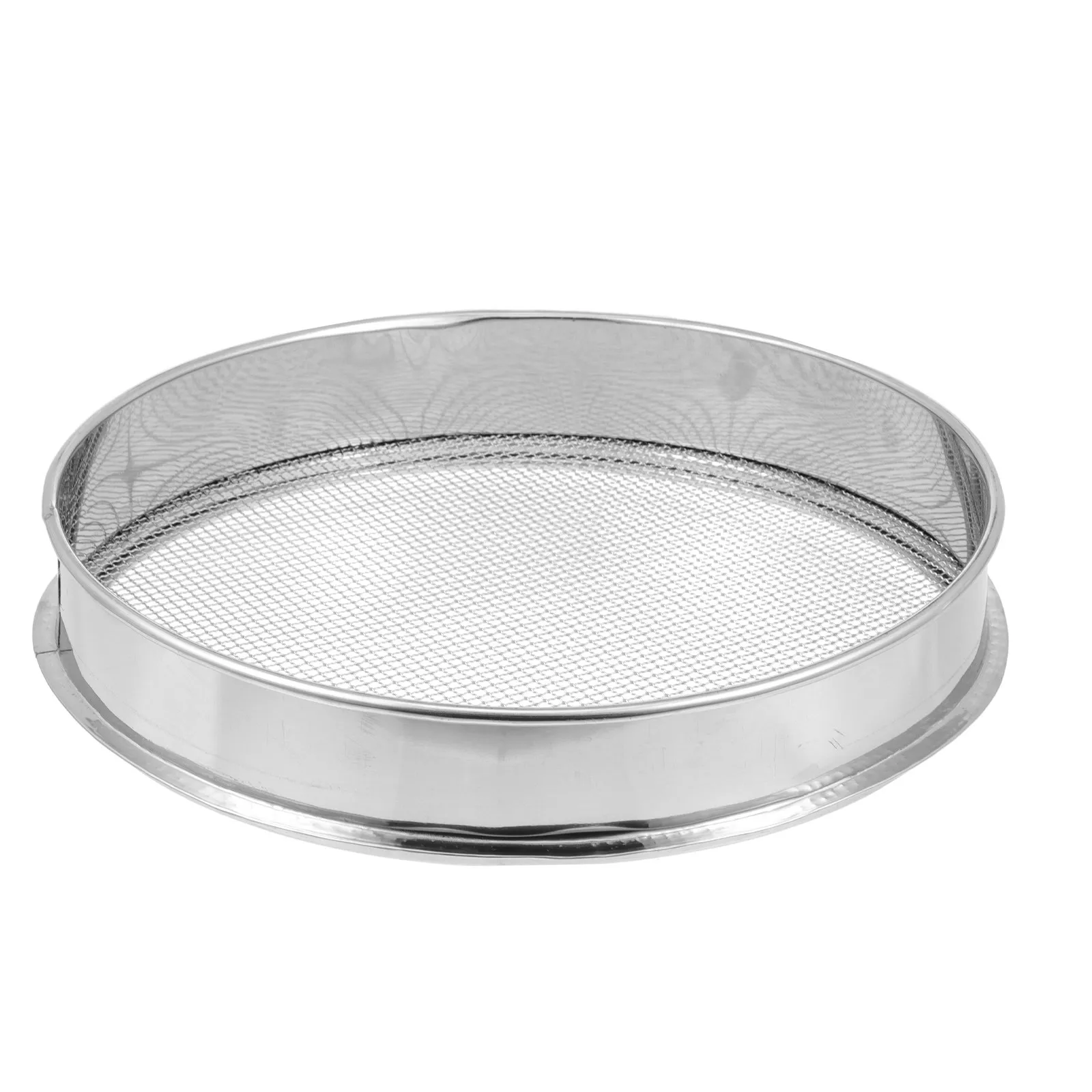 Handheld Stainless Steel Grain Sieve Manual Mesh Corn Beans Kitchen Cereal Sifting Tool Stainless Steel Corn Sifter
Handheld Stainless Steel Grain Sieve Manual Mesh Corn Beans Kitchen Cereal Sifting Tool Stainless Steel Corn Sifter