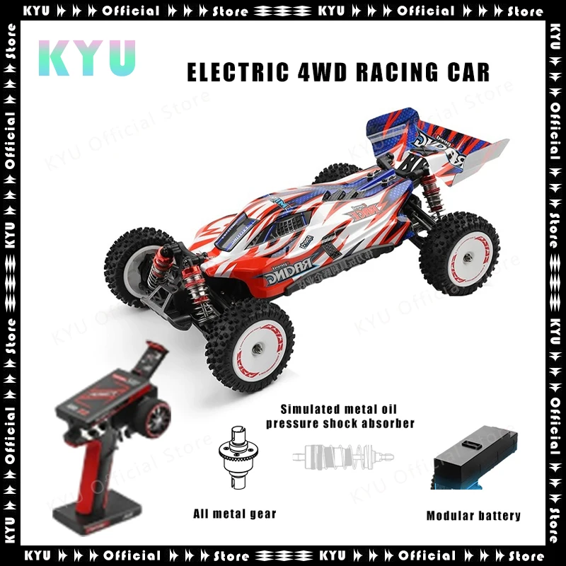 KYU Weili 124008 Four-wheel Drive Brushless Remote Control Car 1:12 Professional Electric High-speed Racing Cross-country Rc Toy
KYU Weili 124008 Four-wheel Drive Brushless Remote Control Car 1:12 Professional Electric High-speed Racing Cross-country Rc Toy