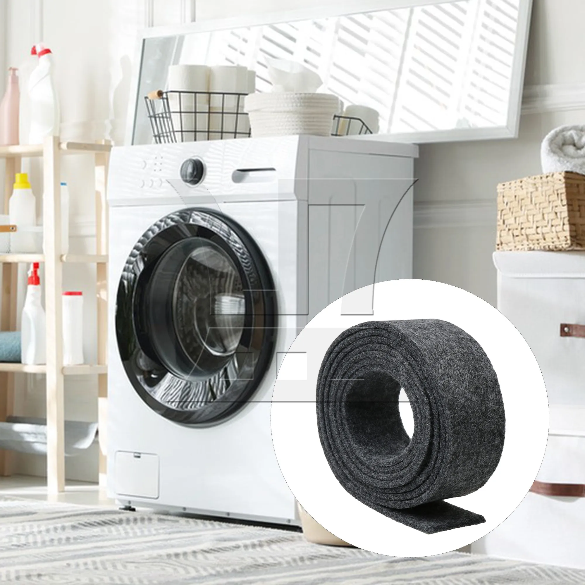 BQLZR Gray 33001807 Dryer Drum Felt Seal Kit for Dryer Replacement 199.5x4.2cm
BQLZR Gray 33001807 Dryer Drum Felt Seal Kit for Dryer Replacement 199.5x4.2cm