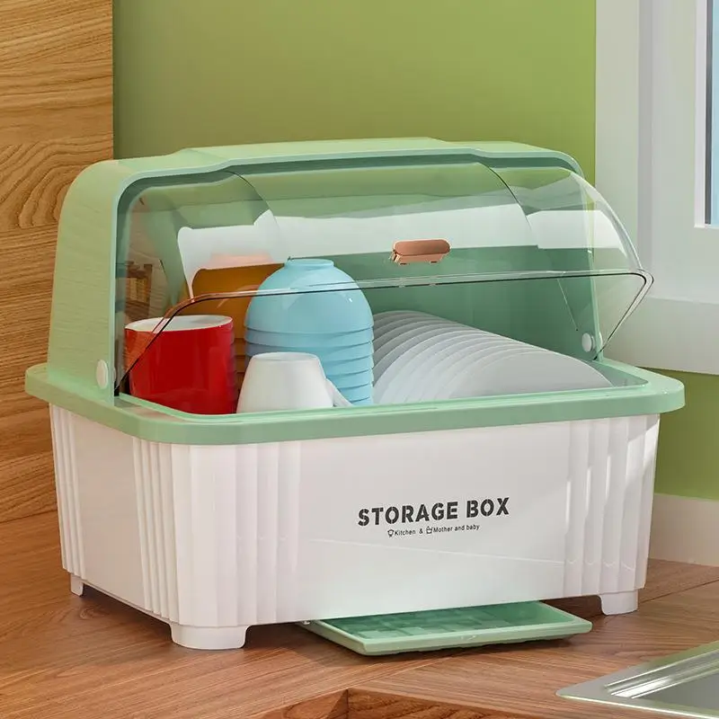 Kitchen Dish Drainer Rack with Cover Plastic Bowl Dish Storage Holder Home Use Sy2210 Utensil Storage Organizer
Kitchen Dish Drainer Rack with Cover Plastic Bowl Dish Storage Holder Home Use Sy2210 Utensil Storage Organizer