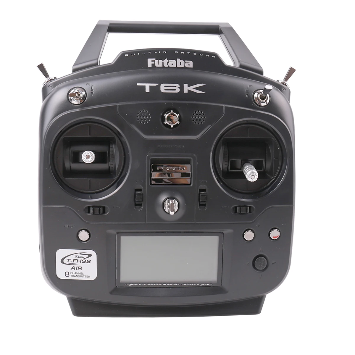 FUTABA T6K V3S Remote Controller 8 Channal 2.4G Two-way Transmisson V3.0 Software 8ch with R3006SB Receive
FUTABA T6K V3S Remote Controller 8 Channal 2.4G Two-way Transmisson V3.0 Software 8ch with R3006SB Receive