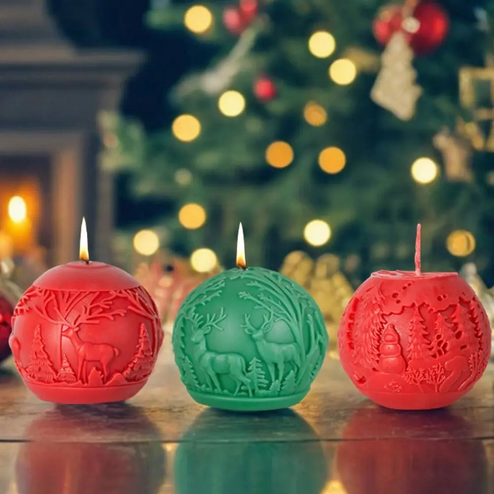 Soap Mold 3D Christmas Ball Mold Christmas Tree Elk Sphere Plaster Mould Silicone Non-stick Soap Mold Christmas Day
Soap Mold 3D Christmas Ball Mold Christmas Tree Elk Sphere Plaster Mould Silicone Non-stick Soap Mold Christmas Day