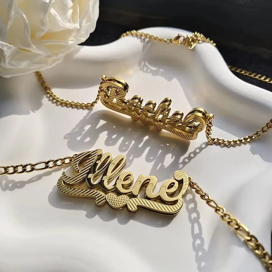 DHQH индивидуальное имя двухслойное 3D ожерелье персонализированное 3D ожерелье с буквами персонализированное ожерелье памятный подарок для нее
DHQH индивидуальное имя двухслойное 3D ожерелье персонализированное 3D ожерелье с буквами персонализированное ожерелье памятный подарок для нее