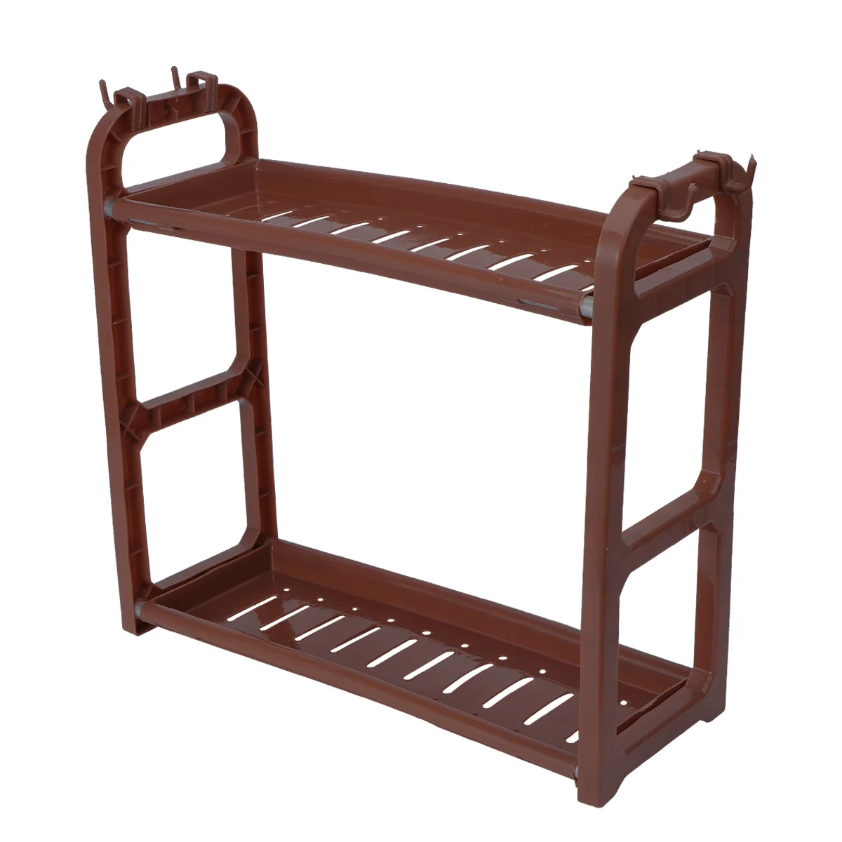 Plastic Storage Rack Kitchen Shelf Draining Holder Bathroom Rack Seasoning Tray Rustproof Modern Design Space Saving
Plastic Storage Rack Kitchen Shelf Draining Holder Bathroom Rack Seasoning Tray Rustproof Modern Design Space Saving