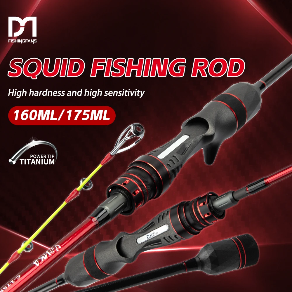 FISHINGFANS YOUKA Titanium Alloy Tip ML Integral Molded Handle 1.6m 1.75m Boat Octopus Cuttlefish Light Squid Fishing Rod
FISHINGFANS YOUKA Titanium Alloy Tip ML Integral Molded Handle 1.6m 1.75m Boat Octopus Cuttlefish Light Squid Fishing Rod