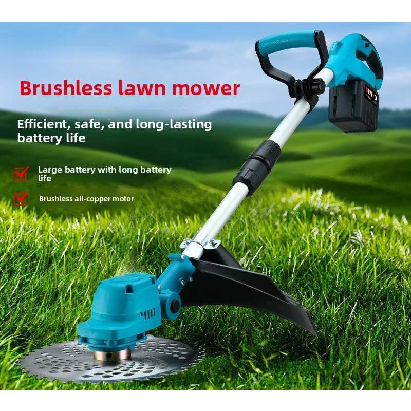Cordless Brushless Grass Cutter Portable Home Lawn Mower Lightweight Multifunction Handheld Edger Weeder Portable Weeding Tool
Cordless Brushless Grass Cutter Portable Home Lawn Mower Lightweight Multifunction Handheld Edger Weeder Portable Weeding Tool