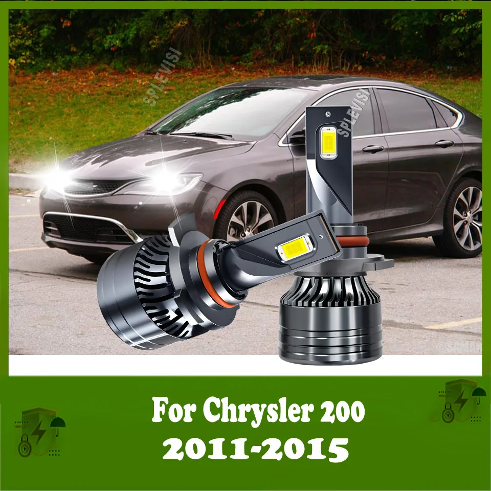 Car Lights Headlight 18000LM LED Lamp 6000K 12V Turbo Cooling Fan Lamp For Chrysler 200 2011 2012 2013 2014 2015
Car Lights Headlight 18000LM LED Lamp 6000K 12V Turbo Cooling Fan Lamp For Chrysler 200 2011 2012 2013 2014 2015