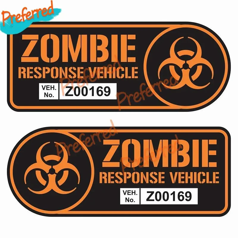 2 X Zombie Response Vehicle Sticker Set Vinyl Decal Gun Metal Car Truck SUV Decal Badge Halloween
2 X Zombie Response Vehicle Sticker Set Vinyl Decal Gun Metal Car Truck SUV Decal Badge Halloween