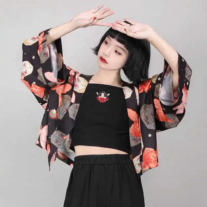 Loose Women's Open Cardigan Korean Sle Japanese Fi Print Summer New Faion Sunscreen Outerwear Casual Long Sve Top
Loose Women's Open Cardigan Korean Sle Japanese Fi Print Summer New Faion Sunscreen Outerwear Casual Long Sve Top