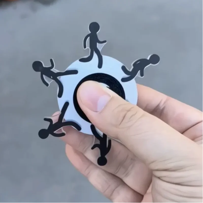 Fingertip Gyroscope Magical Rotating Fidget Spinner Acrylic Running Dynamic Gyroscope Optical Illusion Toys Funny Party Gifts
Fingertip Gyroscope Magical Rotating Fidget Spinner Acrylic Running Dynamic Gyroscope Optical Illusion Toys Funny Party Gifts