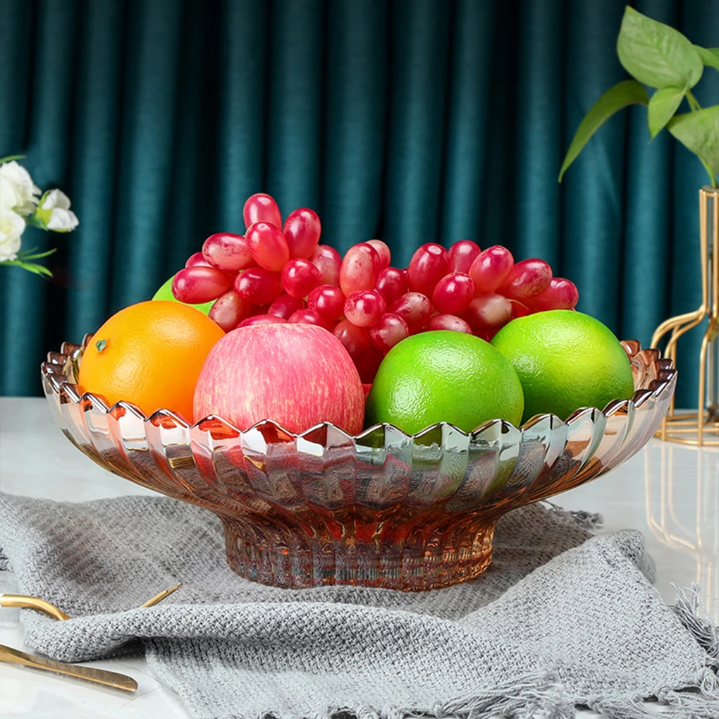 Fruit Plate Lightweight And Portable Tray For Serving Fruits Crystal Glass Fruit Bowl Fruit Tray
Fruit Plate Lightweight And Portable Tray For Serving Fruits Crystal Glass Fruit Bowl Fruit Tray