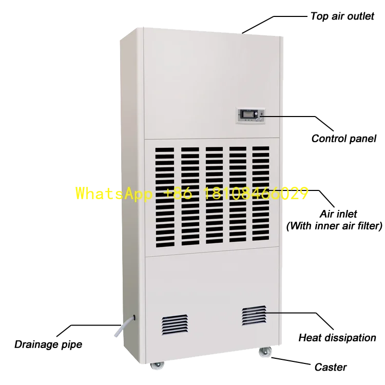 8,8 литра в час, порционные зоны, 220-300 м2, портативный осушитель на подставке, промышленный
8,8 литра в час, порционные зоны, 220-300 м2, портативный осушитель на подставке, промышленный