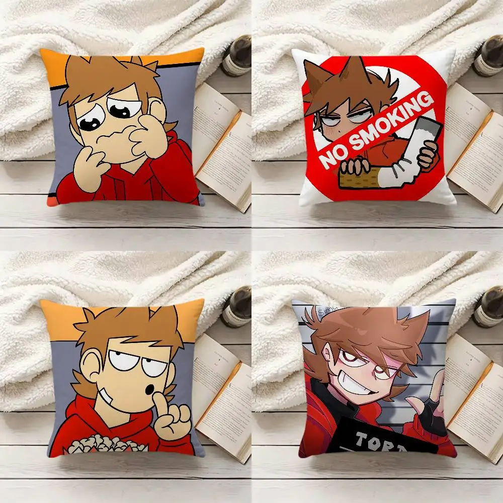 Anime Eddsworld Tord Pillow Case Living Room Sofa Cushion Cover Suitable For Home Bedroom Room Decoration
Anime Eddsworld Tord Pillow Case Living Room Sofa Cushion Cover Suitable For Home Bedroom Room Decoration