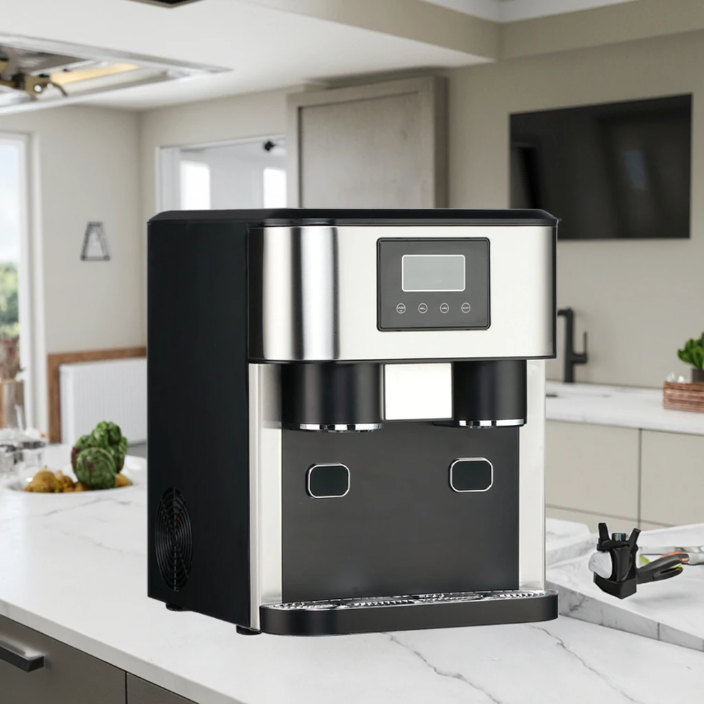 Igloo 18kgs Mini Electric Ice Cube Maker GCC Approved Portable Professional Tabletop Ice Dispenser with Crusher
Igloo 18kgs Mini Electric Ice Cube Maker GCC Approved Portable Professional Tabletop Ice Dispenser with Crusher