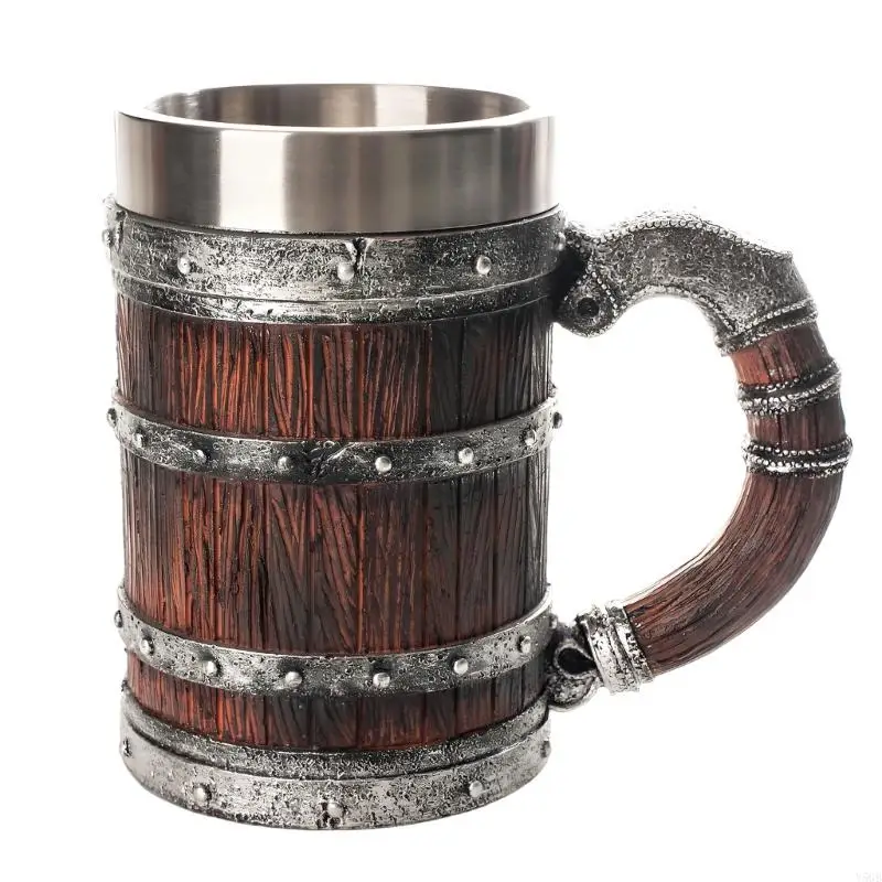 Barrels Beer Mug Large Resin Stainless Steel Insulated Cup Elegant Drinkware For Home Party Decoration Y5GB
Barrels Beer Mug Large Resin Stainless Steel Insulated Cup Elegant Drinkware For Home Party Decoration Y5GB