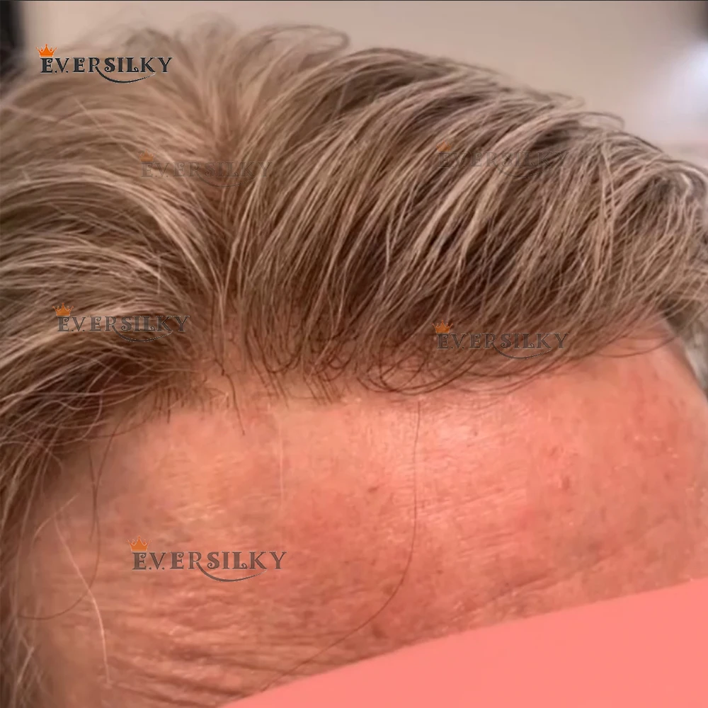 90-80%Density Grey 1b80 Natural Hairline Men's Capillary 0.02mm Ultra Thin Skin Invisible Man Wig Toupee Brown Blonde HumanHair
90-80%Density Grey 1b80 Natural Hairline Men's Capillary 0.02mm Ultra Thin Skin Invisible Man Wig Toupee Brown Blonde HumanHair