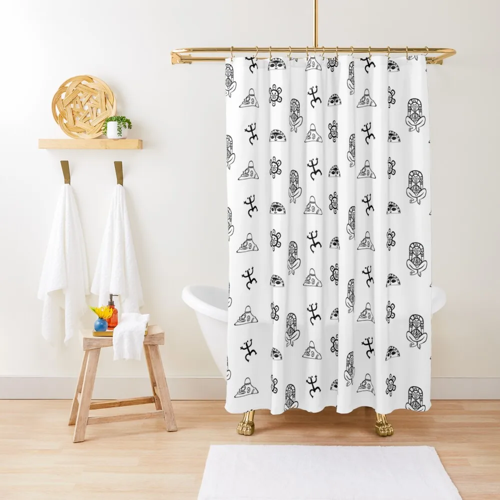 Puerto Rico Tainos Coqui Cemi Atabey Taino Sun & Moon Shower Curtain Bathtub Shower Bathroom Curtain
Puerto Rico Tainos Coqui Cemi Atabey Taino Sun & Moon Shower Curtain Bathtub Shower Bathroom Curtain