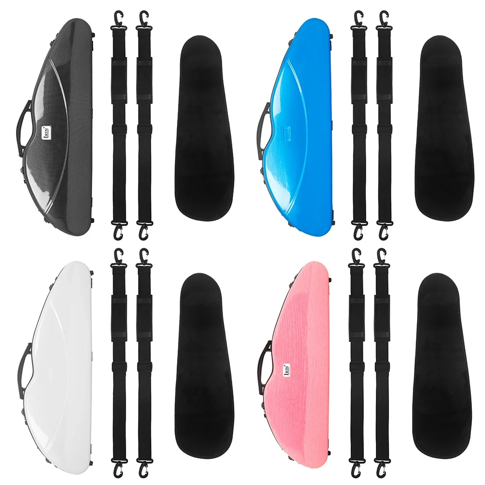 IRIN 4/4 Violin Box Carbon Fiber Case Violin Bag with Hygrometer Wear-resistant Compression-resistant Double Shoulder Strap Bag
IRIN 4/4 Violin Box Carbon Fiber Case Violin Bag with Hygrometer Wear-resistant Compression-resistant Double Shoulder Strap Bag