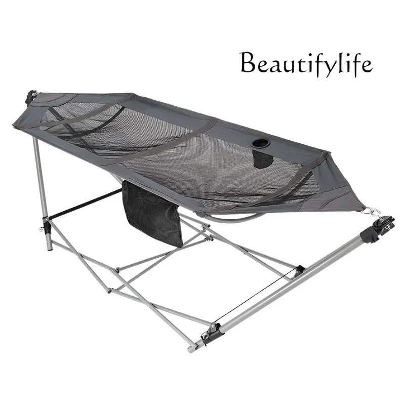 Outdoor Garden Adult Iron Folding Hammock Stand Cotton Hanging Swing Bed Hammock with Metal Frame decoración hogar
Outdoor Garden Adult Iron Folding Hammock Stand Cotton Hanging Swing Bed Hammock with Metal Frame decoración hogar