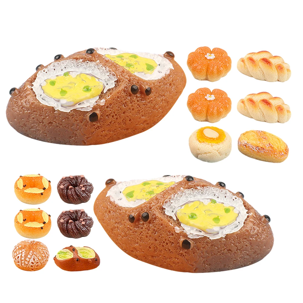 18pcs Simulation Bread Food Play Miniature Bakery Resin Realistic Detail Montessori Educational Toy Prop for Display
18pcs Simulation Bread Food Play Miniature Bakery Resin Realistic Detail Montessori Educational Toy Prop for Display