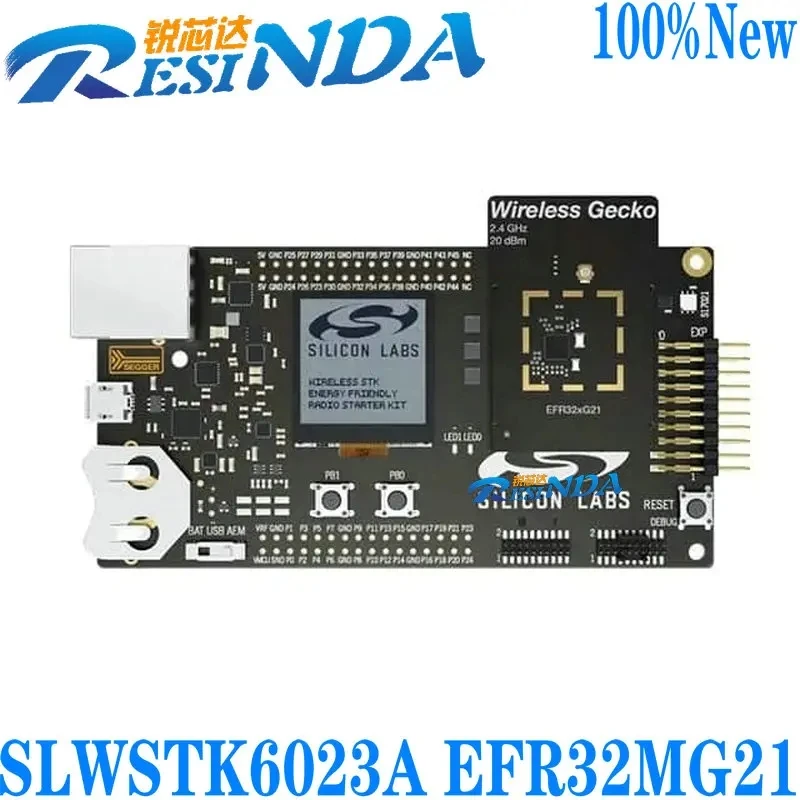 SLWSTK6023A оценочная плата, макетная плата EFR32XG21, BLUETOOTH стартовый комплект
SLWSTK6023A оценочная плата, макетная плата EFR32XG21, BLUETOOTH стартовый комплект