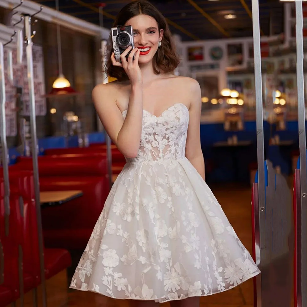 Msikoods Elegant Sexy Sweethearts Wedding Dresses With Jacket Short Lace Bride Dresses Backless Wedding Party Gowns
Msikoods Elegant Sexy Sweethearts Wedding Dresses With Jacket Short Lace Bride Dresses Backless Wedding Party Gowns
