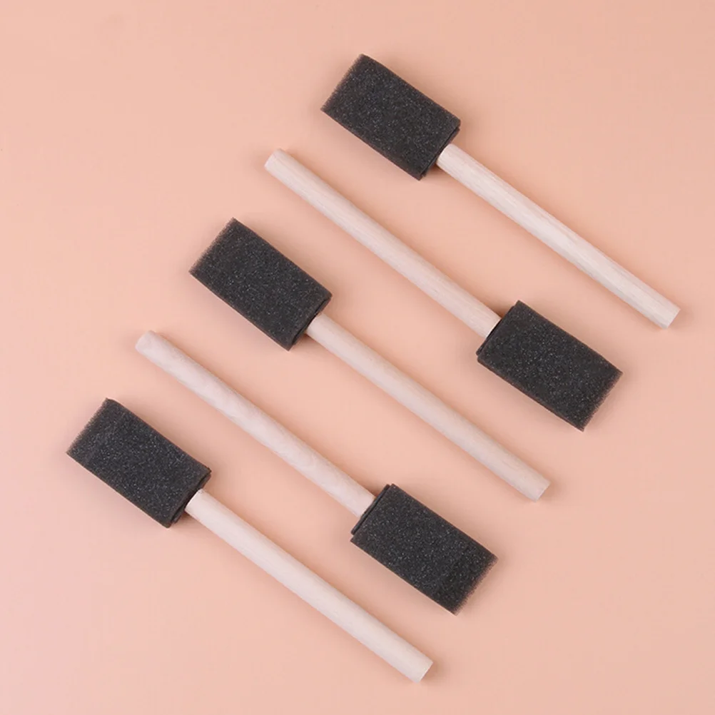 40Pcs Foam Sponge Paint Brush Wooden Handle Easy Grip Painting Tools for DIY Drawing Crafts Foams Paint Painting Tool
40Pcs Foam Sponge Paint Brush Wooden Handle Easy Grip Painting Tools for DIY Drawing Crafts Foams Paint Painting Tool