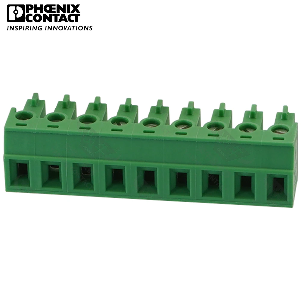 5.08mm Original Genuine Phoenix Contact Connector PCB Pluggable PLUG-IN Terminal Block 9 Pin MC 1.5 ST 5.08 1836147 8A 320V
5.08mm Original Genuine Phoenix Contact Connector PCB Pluggable PLUG-IN Terminal Block 9 Pin MC 1.5 ST 5.08 1836147 8A 320V