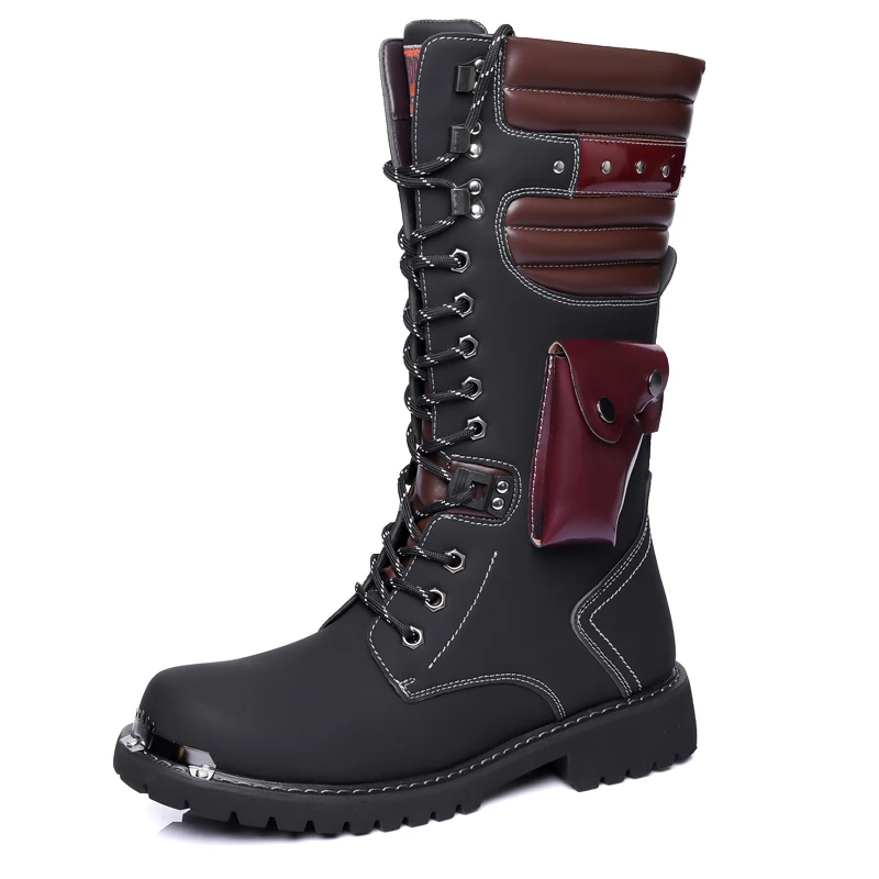 Men's Motorcycle Shoes Plus Size Anti Slip and Wear-resistant Knight Boots Motorcycle Racing Knee High Shoes Fashion Boots
Men's Motorcycle Shoes Plus Size Anti Slip and Wear-resistant Knight Boots Motorcycle Racing Knee High Shoes Fashion Boots