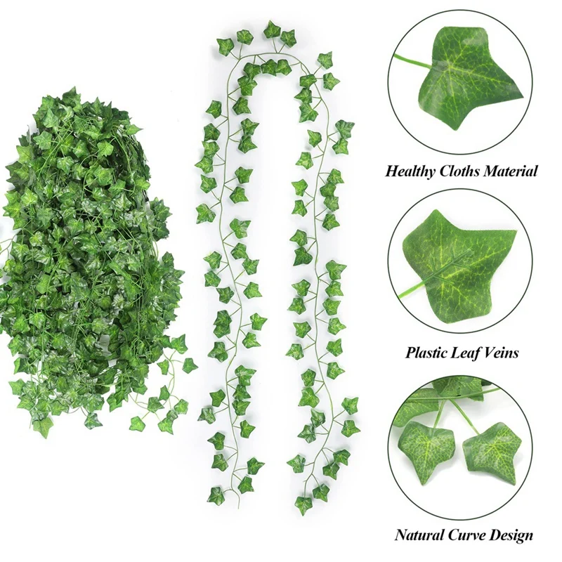 Artificial IvyArtificial Ivy - 6 Strands Artificial Ivy, Fake Ivy Garland Decorations, Fake Plants, Fake Vine, Vine Decoration
Artificial IvyArtificial Ivy - 6 Strands Artificial Ivy, Fake Ivy Garland Decorations, Fake Plants, Fake Vine, Vine Decoration
