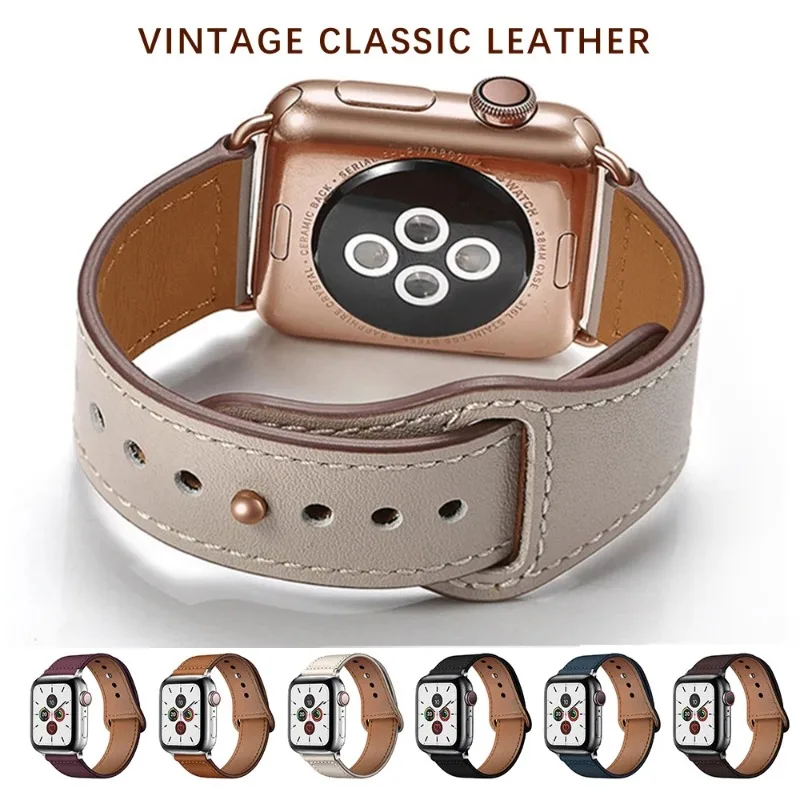 Premium Leather Strap for Apple Watch 46mm 49mm 45mm 41mm 40mm 44mm 38mm 42mm iWatch Series 11 10 9 8 7 6 Se 5 4 Ultra3 2 SE3
Premium Leather Strap for Apple Watch 46mm 49mm 45mm 41mm 40mm 44mm 38mm 42mm iWatch Series 11 10 9 8 7 6 Se 5 4 Ultra3 2 SE3