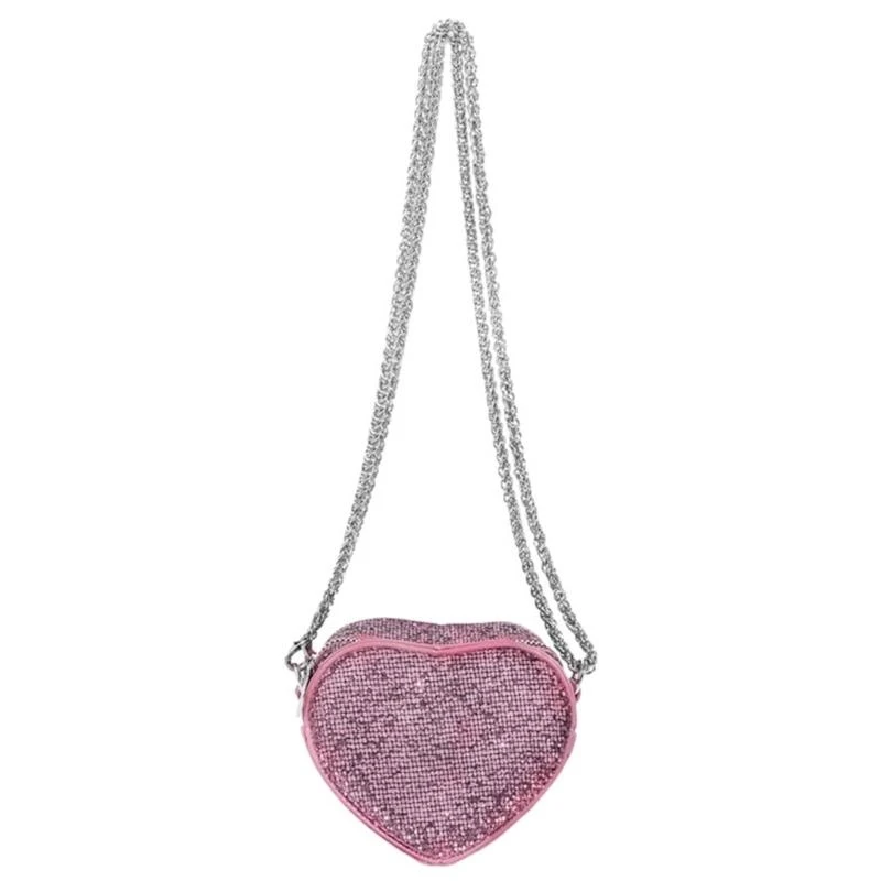 A3PE Glitters Heart Crossbody Bag Sparkling Sequins Mini Purse for Women and Girls
A3PE Glitters Heart Crossbody Bag Sparkling Sequins Mini Purse for Women and Girls