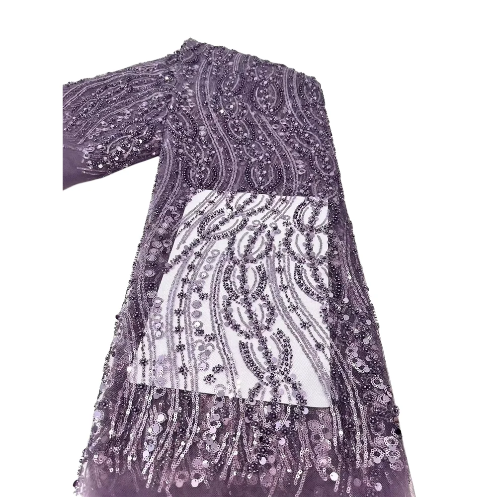 French Tulle Lace Luxury Sequins and Beads SYJ-1401561 African Nigerian Embroidered Lace Fabric
French Tulle Lace Luxury Sequins and Beads SYJ-1401561 African Nigerian Embroidered Lace Fabric