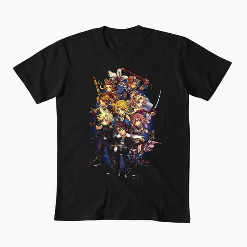 My final Heroes Final Fantasy Video game Gift T shirt for RPG gamer 100% cotton Short Sleeve Graphic Clothes All size tops S-6XL
My final Heroes Final Fantasy Video game Gift T shirt for RPG gamer 100% cotton Short Sleeve Graphic Clothes All size tops S-6XL
