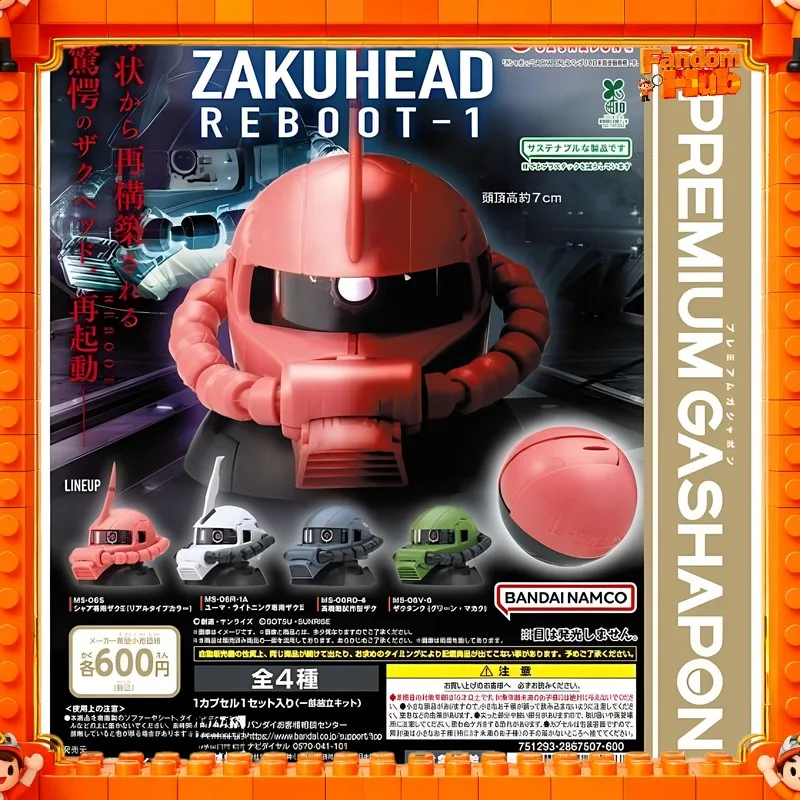 Bandai Original Gundam Exceed Model Zaku Head Reboot 1 Gp Collectible Plastic Model Toy Gift
Bandai Original Gundam Exceed Model Zaku Head Reboot 1 Gp Collectible Plastic Model Toy Gift
