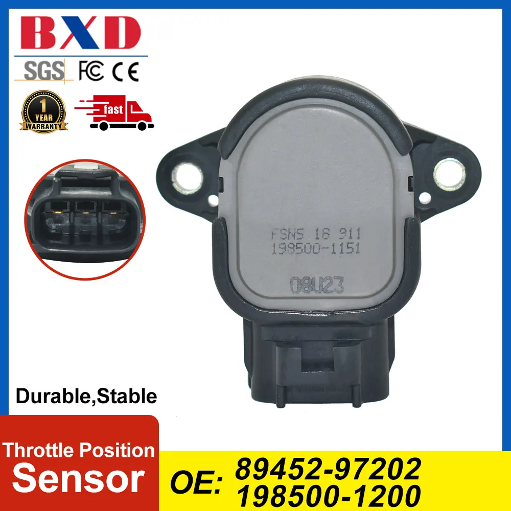 Throttle Position Sensor TPS 89452-97202 198500-1200 For Daihatsu Hijet Atrai Extol
Throttle Position Sensor TPS 89452-97202 198500-1200 For Daihatsu Hijet Atrai Extol
