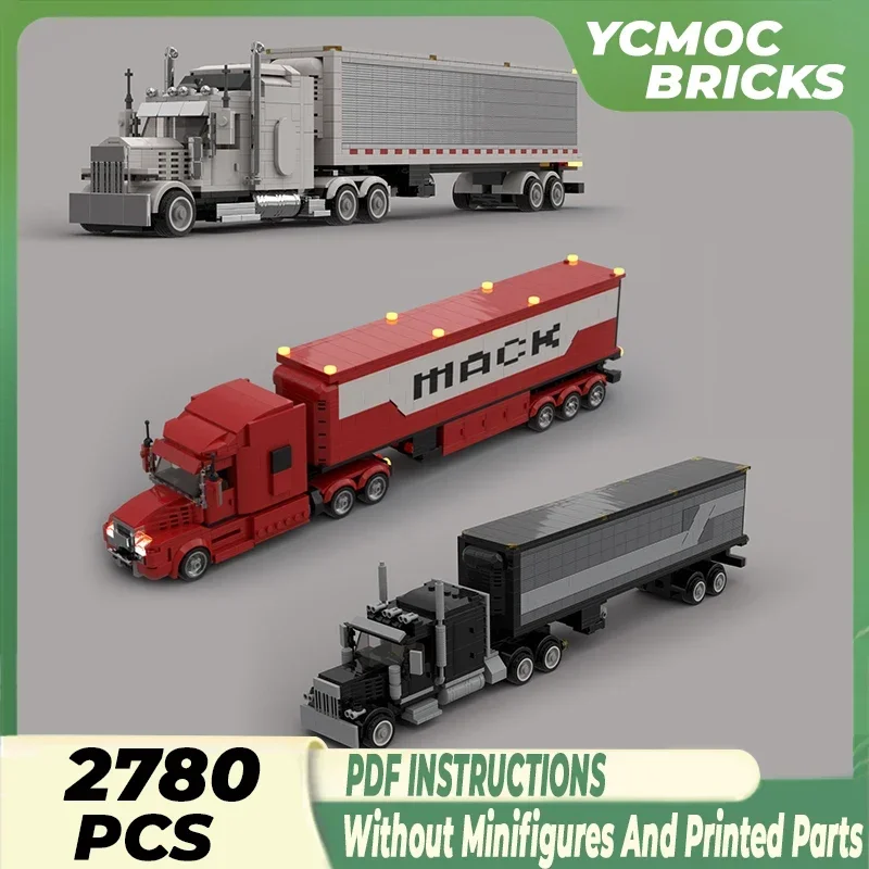 City Transport Vehicles Model Moc Building Bricks Truck With Trailer Technology Blocks Gifts Christmas Toys DIY Sets Assembly
City Transport Vehicles Model Moc Building Bricks Truck With Trailer Technology Blocks Gifts Christmas Toys DIY Sets Assembly