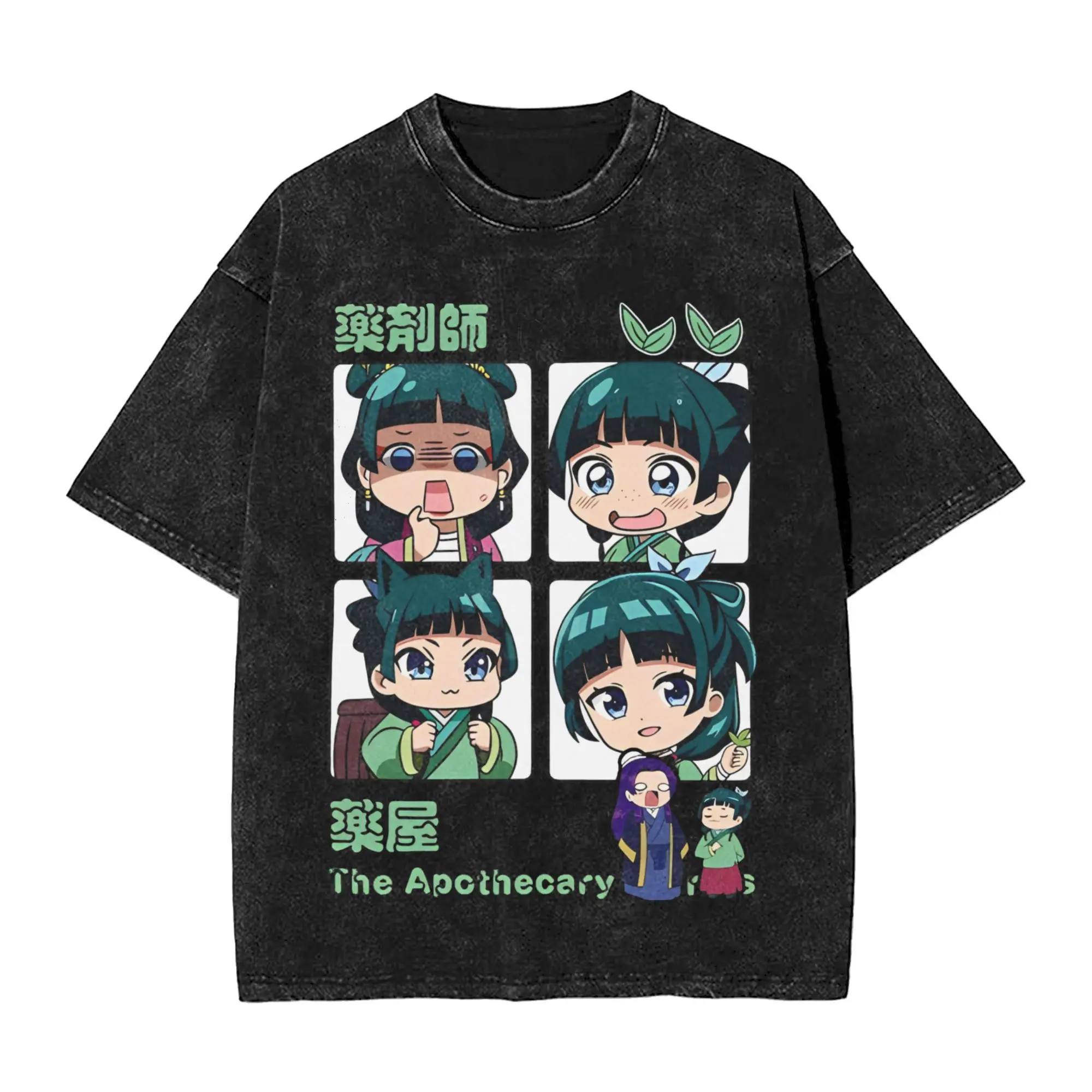 Harajuku Washed Shirts Maomao the Apothecary Diaries anime Apparel Vintage T Shirt High Street Streetwear Cotton Summer Tees
Harajuku Washed Shirts Maomao the Apothecary Diaries anime Apparel Vintage T Shirt High Street Streetwear Cotton Summer Tees