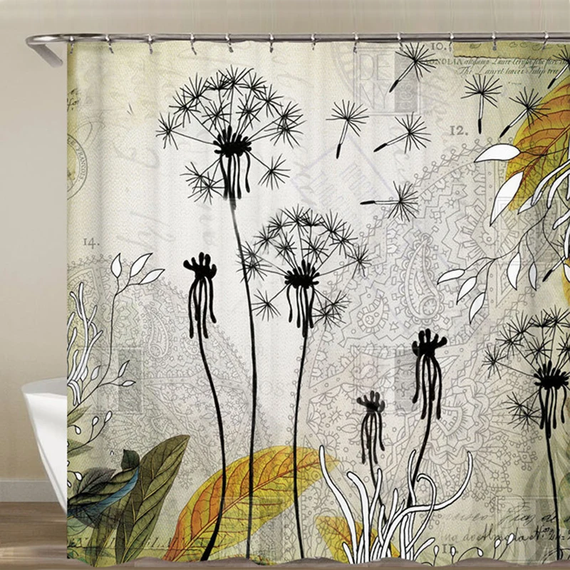 Bath Curtain 3d print Dandelion Butterfly Flower Shower Curtain Waterproof Bathroom Home Washable Fabric Bath Screen
Bath Curtain 3d print Dandelion Butterfly Flower Shower Curtain Waterproof Bathroom Home Washable Fabric Bath Screen