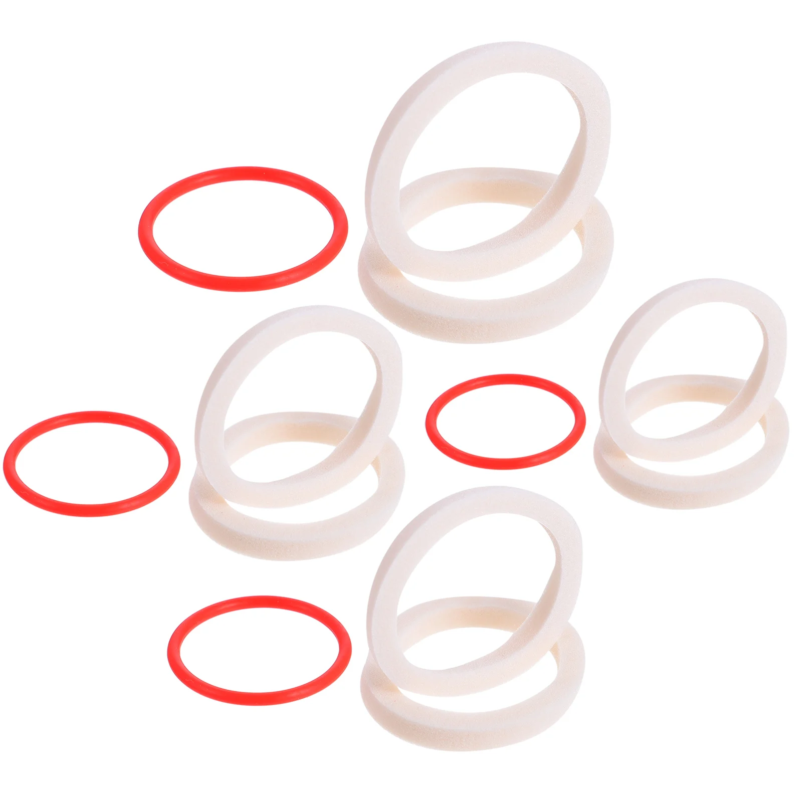8 Oil Seal Sponge Rings 4 Red Circles Absorb Protect Bike Front Fork Accessories Bicycle Maintenance Parts Replacement 
8 Oil Seal Sponge Rings 4 Red Circles Absorb Protect Bike Front Fork Accessories Bicycle Maintenance Parts Replacement