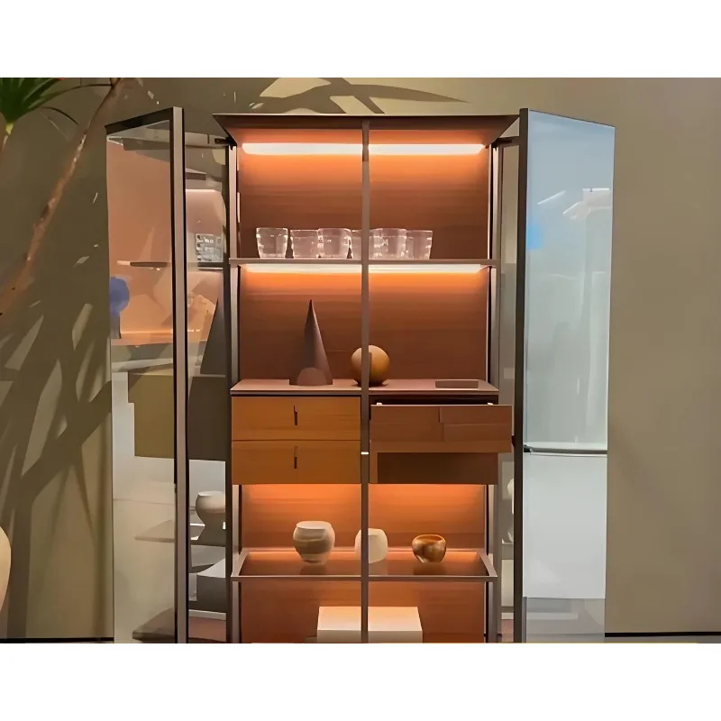 Double door European wing cabinet Glass Solid wood aircraft Boutique Seven chest
Double door European wing cabinet Glass Solid wood aircraft Boutique Seven chest