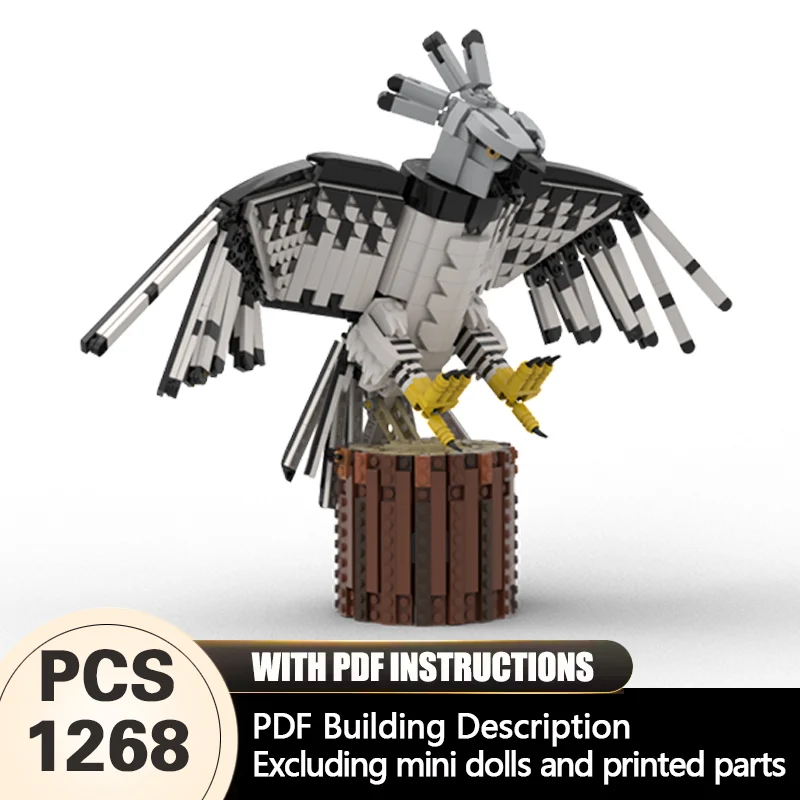 Creators Animal Series Model MOC Building Bricks Harpy Eagle Modular Technology Gifts Holiday Assemble Children Toys Suit
Creators Animal Series Model MOC Building Bricks Harpy Eagle Modular Technology Gifts Holiday Assemble Children Toys Suit