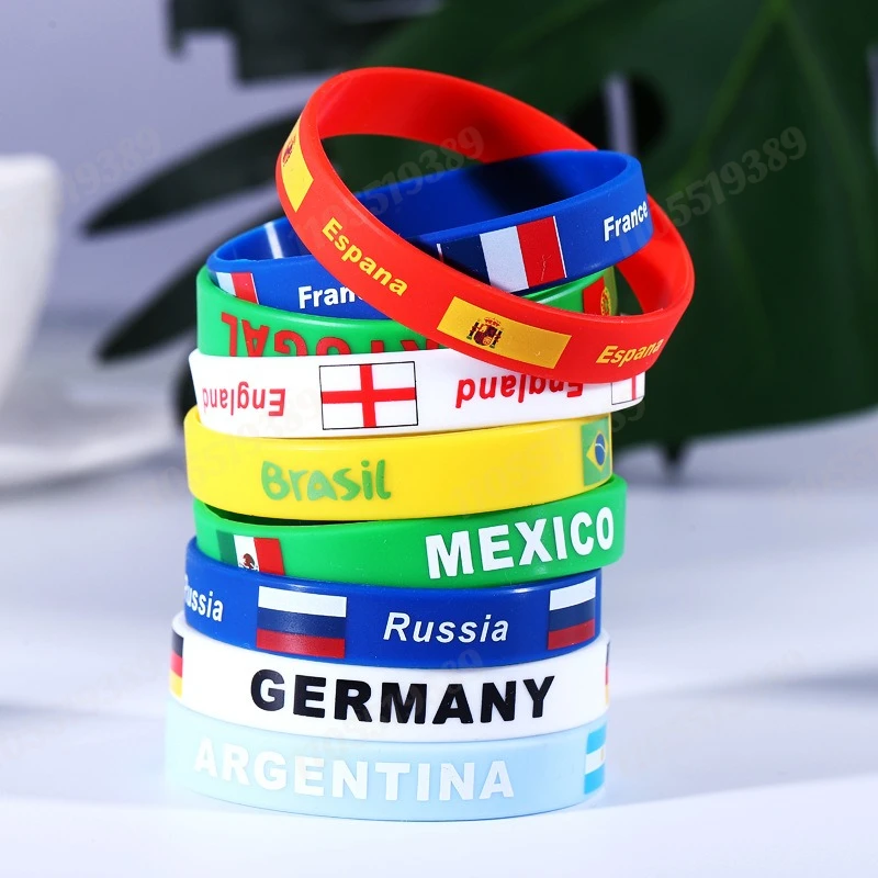 Football Party Cheering Decor Cheer Up Props For The Game Silicone Wristbands Football Special Gifts Souvenirs For Fans
Football Party Cheering Decor Cheer Up Props For The Game Silicone Wristbands Football Special Gifts Souvenirs For Fans
