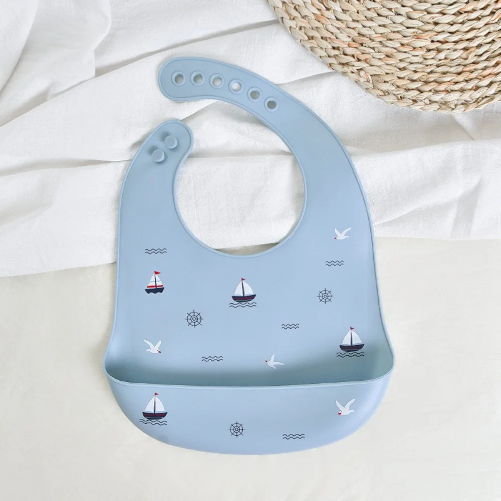 Soft Silicone Bibs with Food Catcher Waterproof Children Drool Bibs Adjustable Teething Drooling Bib For Girls Boys Toddlers
Soft Silicone Bibs with Food Catcher Waterproof Children Drool Bibs Adjustable Teething Drooling Bib For Girls Boys Toddlers