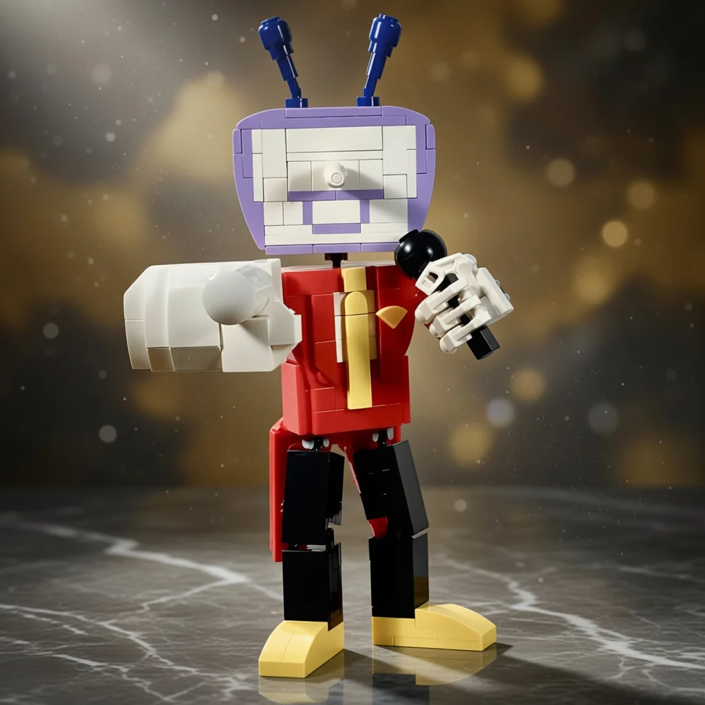 MOC Delta Game TV Head Performer Building Blocks Red Suit Singer DIY Bricks Figure Model Adult Hobby Desktop Ornament Gift
MOC Delta Game TV Head Performer Building Blocks Red Suit Singer DIY Bricks Figure Model Adult Hobby Desktop Ornament Gift