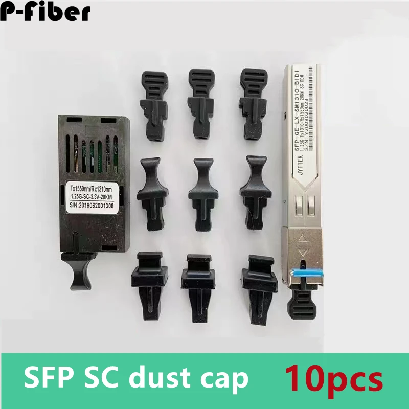 SFP dust plug 10pcs optical module dust plug optical fiber dust cap SC port optical fiber protective cap optical fiber cap optic
SFP dust plug 10pcs optical module dust plug optical fiber dust cap SC port optical fiber protective cap optical fiber cap optic