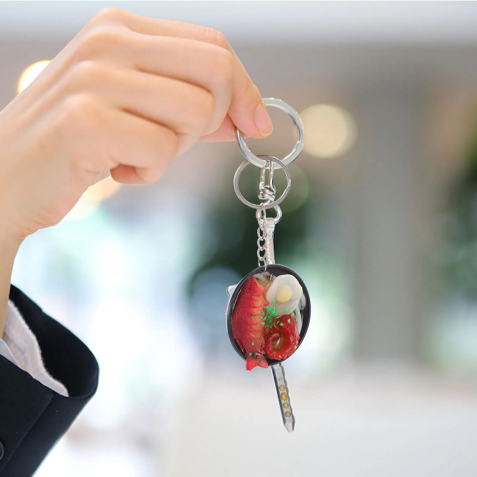 4Pcs Noodle Key Rings Colorful Japanese Inspired Pendants for Keys Bags Decor Functional Key Chain Accessories Trendy Small
4Pcs Noodle Key Rings Colorful Japanese Inspired Pendants for Keys Bags Decor Functional Key Chain Accessories Trendy Small