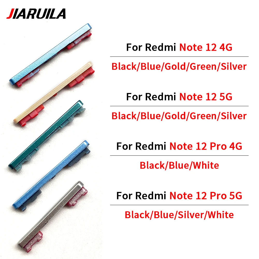 Громкость питания для Xiaomi Redmi Note 12 Pro 4G 5G, боковые кнопки, переключатель включения и выключения, запасные части для ремонта
Громкость питания для Xiaomi Redmi Note 12 Pro 4G 5G, боковые кнопки, переключатель включения и выключения, запасные части для ремонта